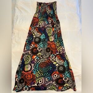 Sleeveless sundress.